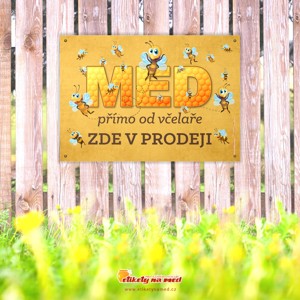 Cedule prodej medu - 300x210mm - CDM 15