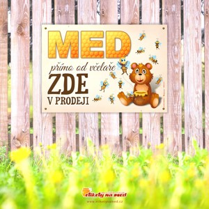 Cedule prodej medu - 300x210mm - CDM 24
