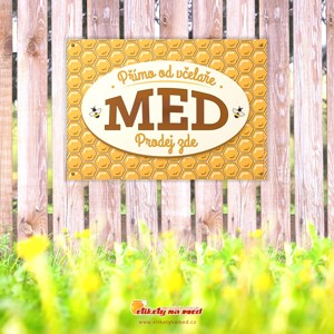 Cedule prodej medu - 300x210mm - CDM 26