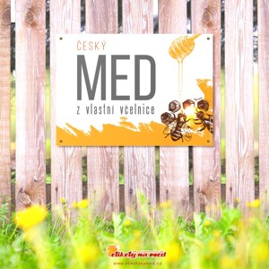 Cedule prodej medu - 420x300mm - CD41