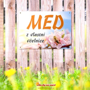 Cedule prodej medu - 420x300mm - CD43