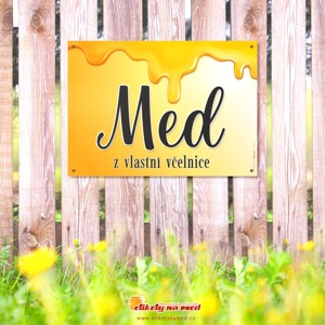 Cedule prodej medu - 420x300mm - CD44
