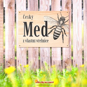 Cedule prodej medu - 420x300mm - CD45