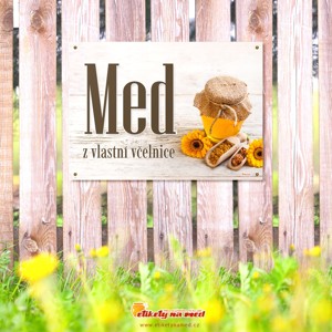 Cedule prodej medu - 420x300mm - CD46