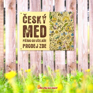 Cedule prodej medu - 420x300mm - CD75