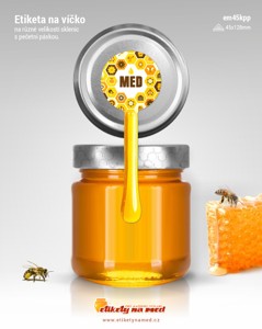Etiketa na med - em45kppu - 5
