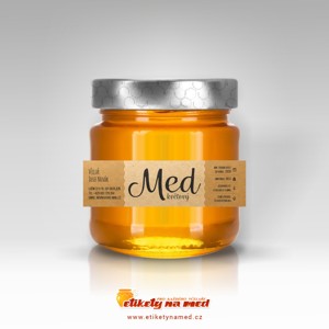 Etiketa na med - emf-1
