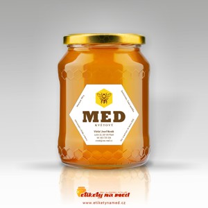 Etiketa na med - emh-3