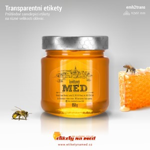 Transparentní etiketa - emh2trans-10