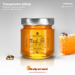 Transparentní etiketa - emh2trans-9