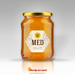 Etiketa na med - emhu - 20