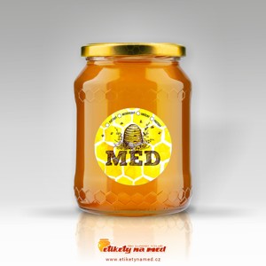 Etiketa na med - emku - 18