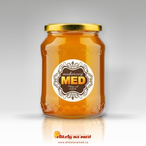 Etiketa na med - emku - 19