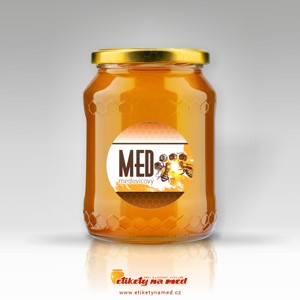 Etiketa na med - emku - 22