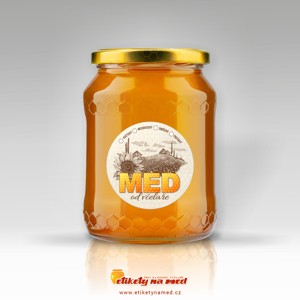 Etiketa na med - emku - 26