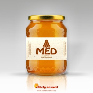 Etiketa na med - emm-102