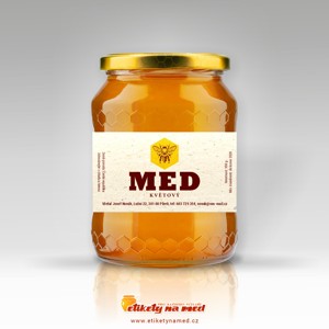 Etiketa na med - emm-103