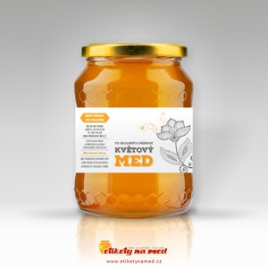 Etiketa na med - emm-125