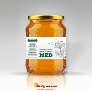 Etiketa na med - emm-126