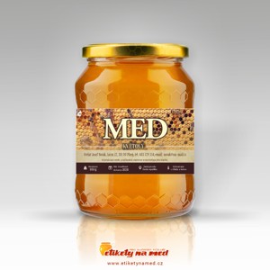 Etiketa na med - emm-131
