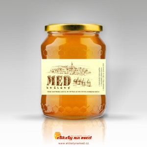 Etiketa na med - emm-59