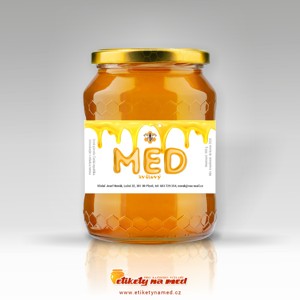 Etiketa na med - emm-66