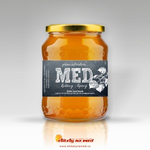 Etiketa na med - emm-70