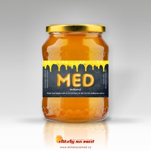 Etiketa na med - emm-71