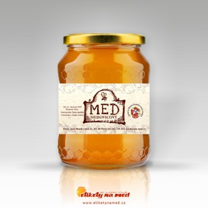 Etiketa na med - emm-75