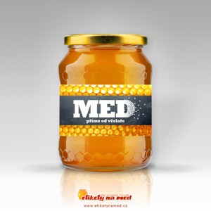 Etiketa na med - emmu - 18