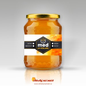 Etiketa na med - emmu - 25