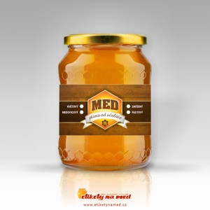 Etiketa na med - emmu - 29
