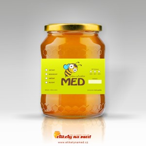 Etiketa na med - emmu-6