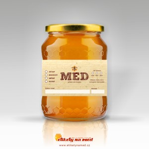 Etiketa na med - emmu-8