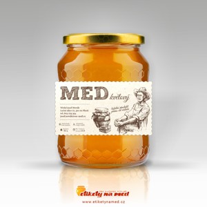 Etiketa na med - emmz-100