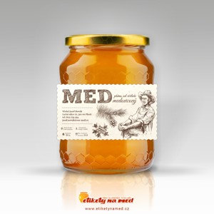 Etiketa na med - emmz-105