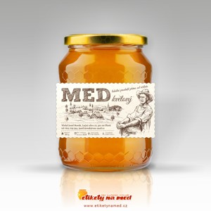 Etiketa na med - emmz-106