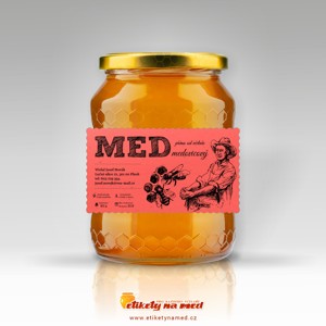 Etiketa na med - emmz-113