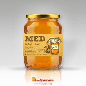 Etiketa na med - emmz-114