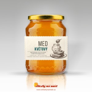 Etiketa na med - emmz-14