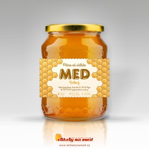 Etiketa na med - emmz-143