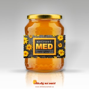 Etiketa na med - emmz-151