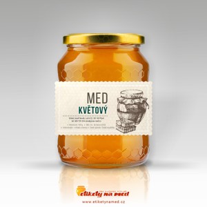 Etiketa na med - emmz-16