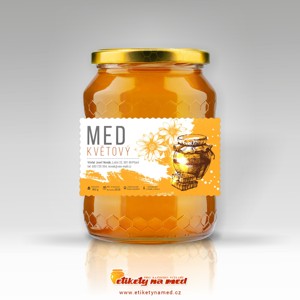 Etiketa na med - emmz-28