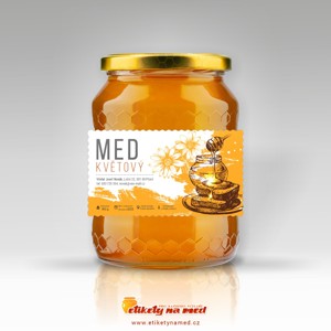 Etiketa na med - emmz-29