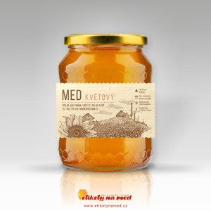 Etiketa na med - emmz-36