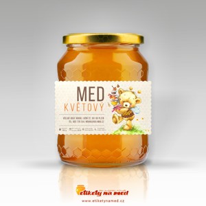 Etiketa na med - emmz-57