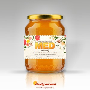 Etiketa na med - emmz-76