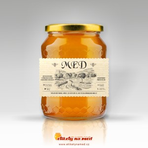 Etiketa na med - emmz-82