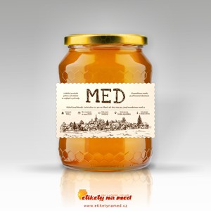 Etiketa na med - emmz-91